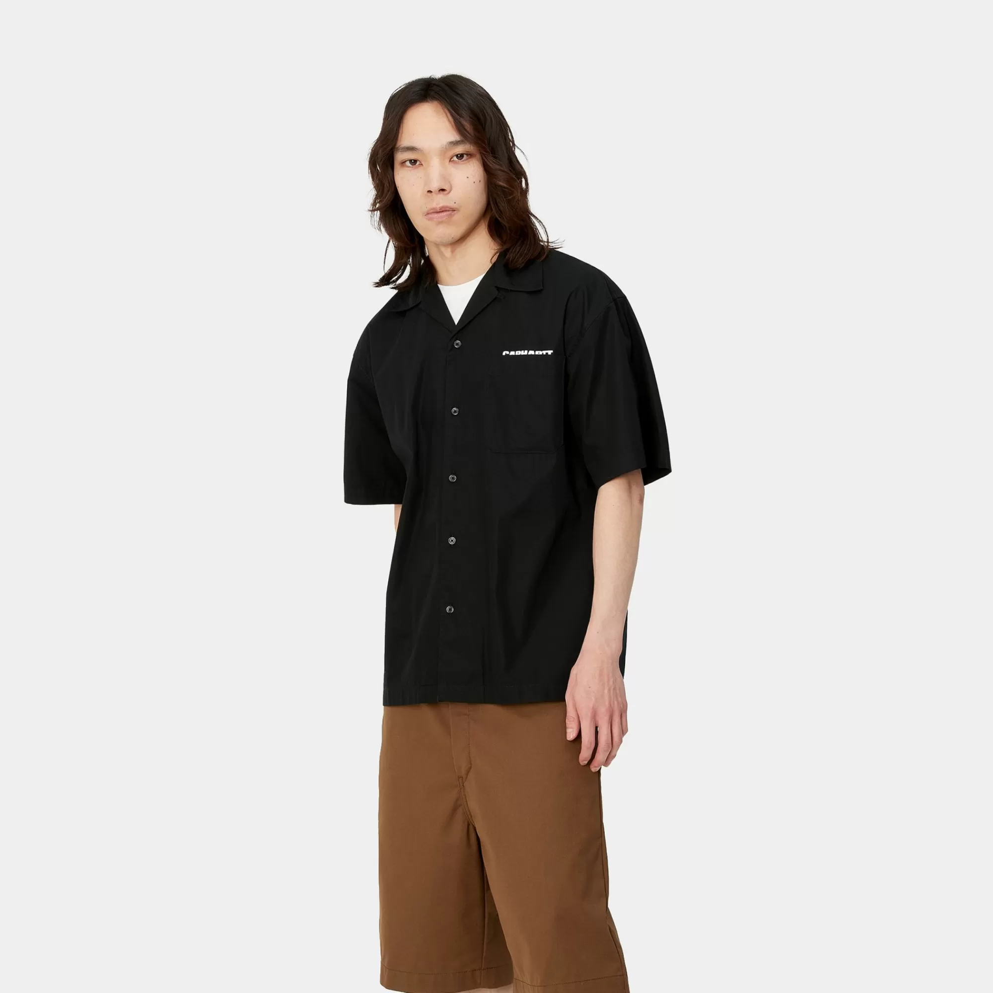 Carhartt WIP Shirts>S/S Link Script Shirt