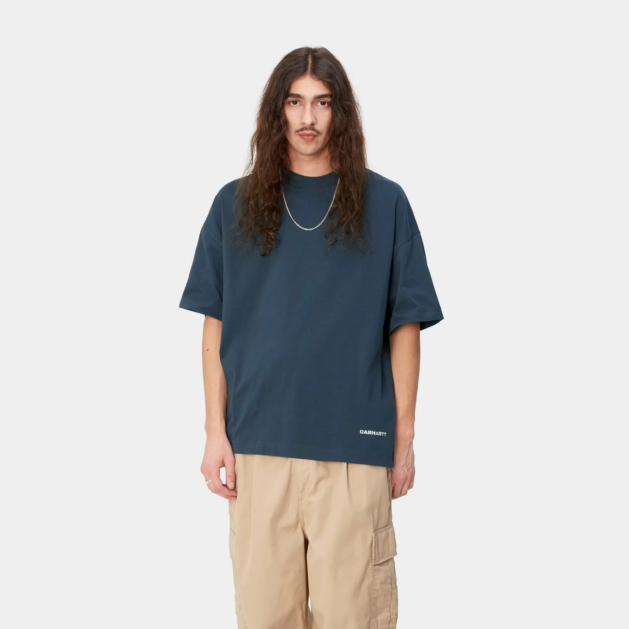 Carhartt WIP T-Shirts & Polos>S/S Link Script T-Shirt