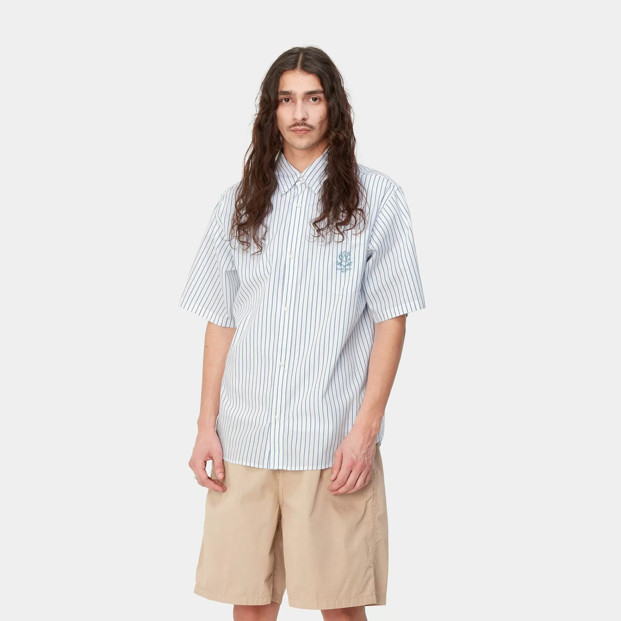 Carhartt WIP Shirts>S/S Linus Shirt