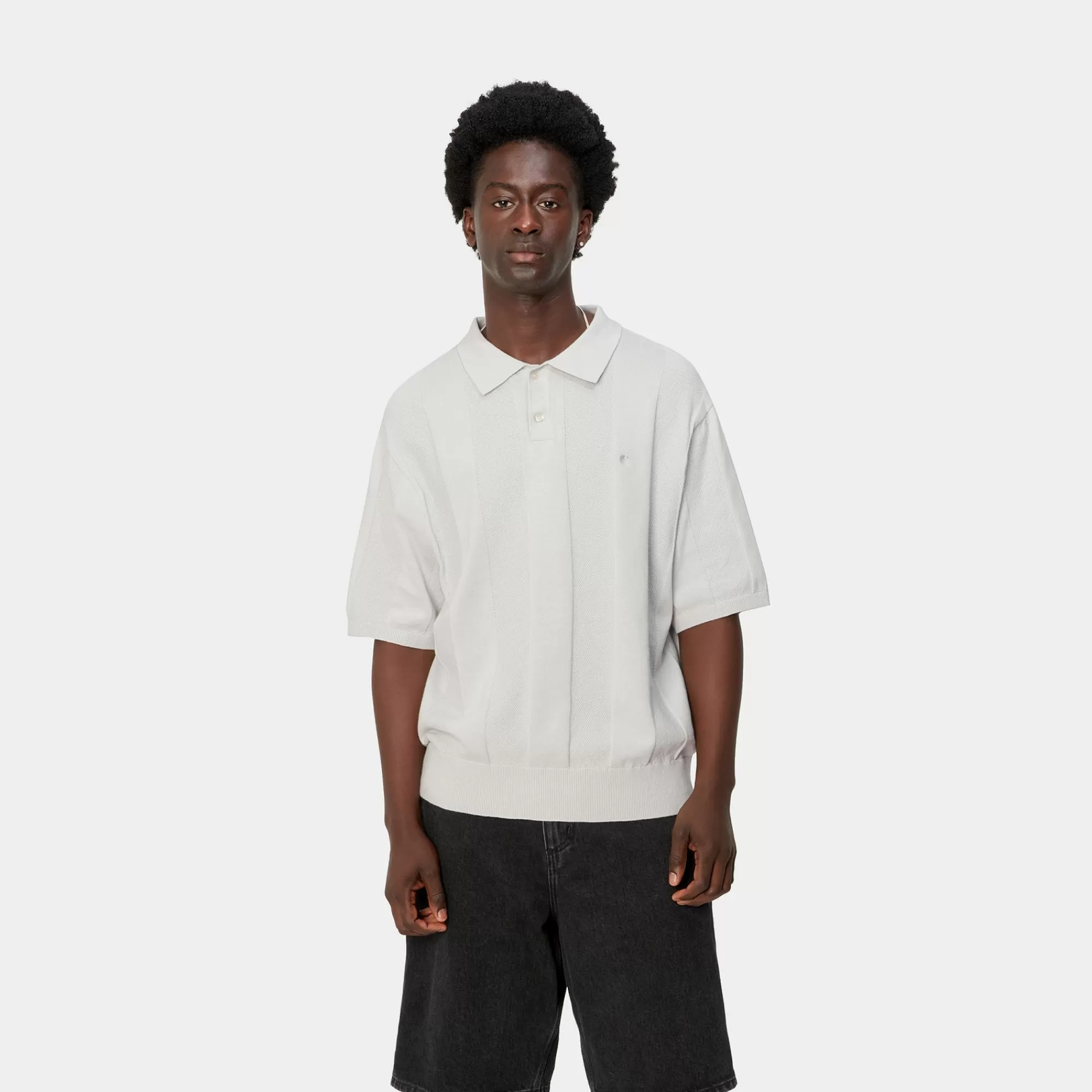 Carhartt WIP Knits>S/S Miles Knit Polo