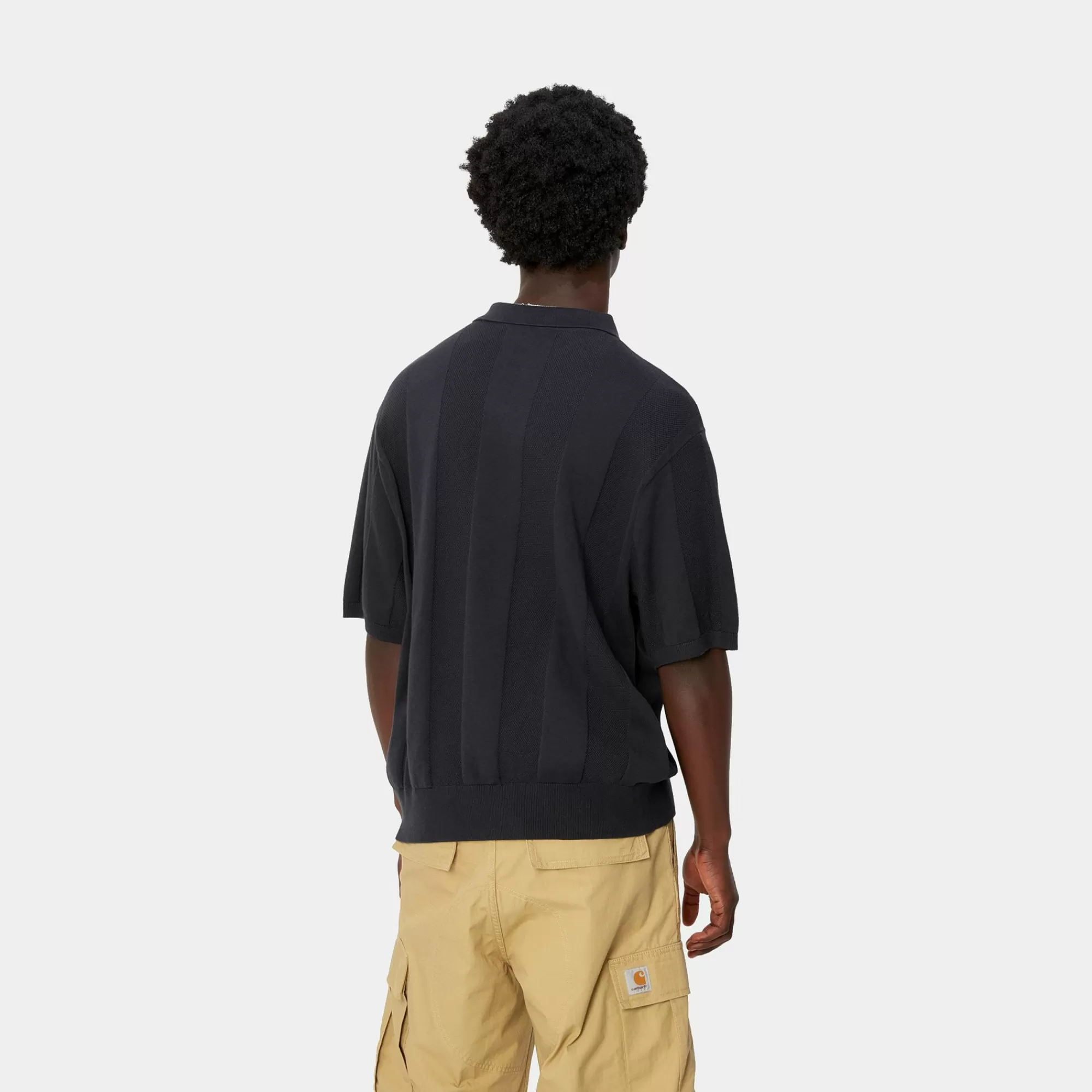 Carhartt WIP T-Shirts & Polos>S/S Miles Knit Polo