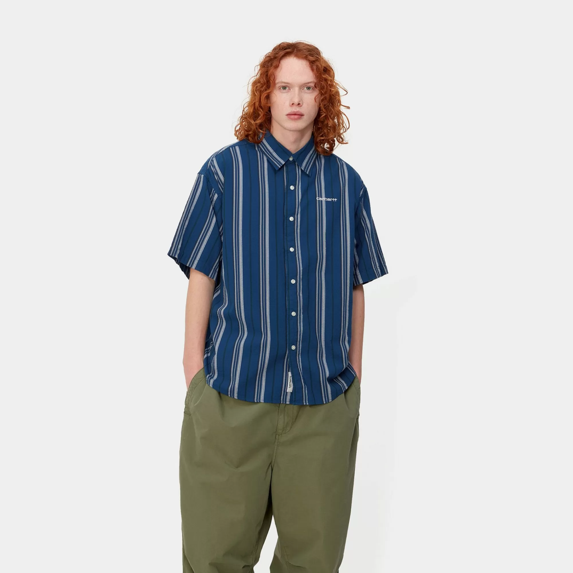 Carhartt WIP Shirts>S/S Quentin Shirt