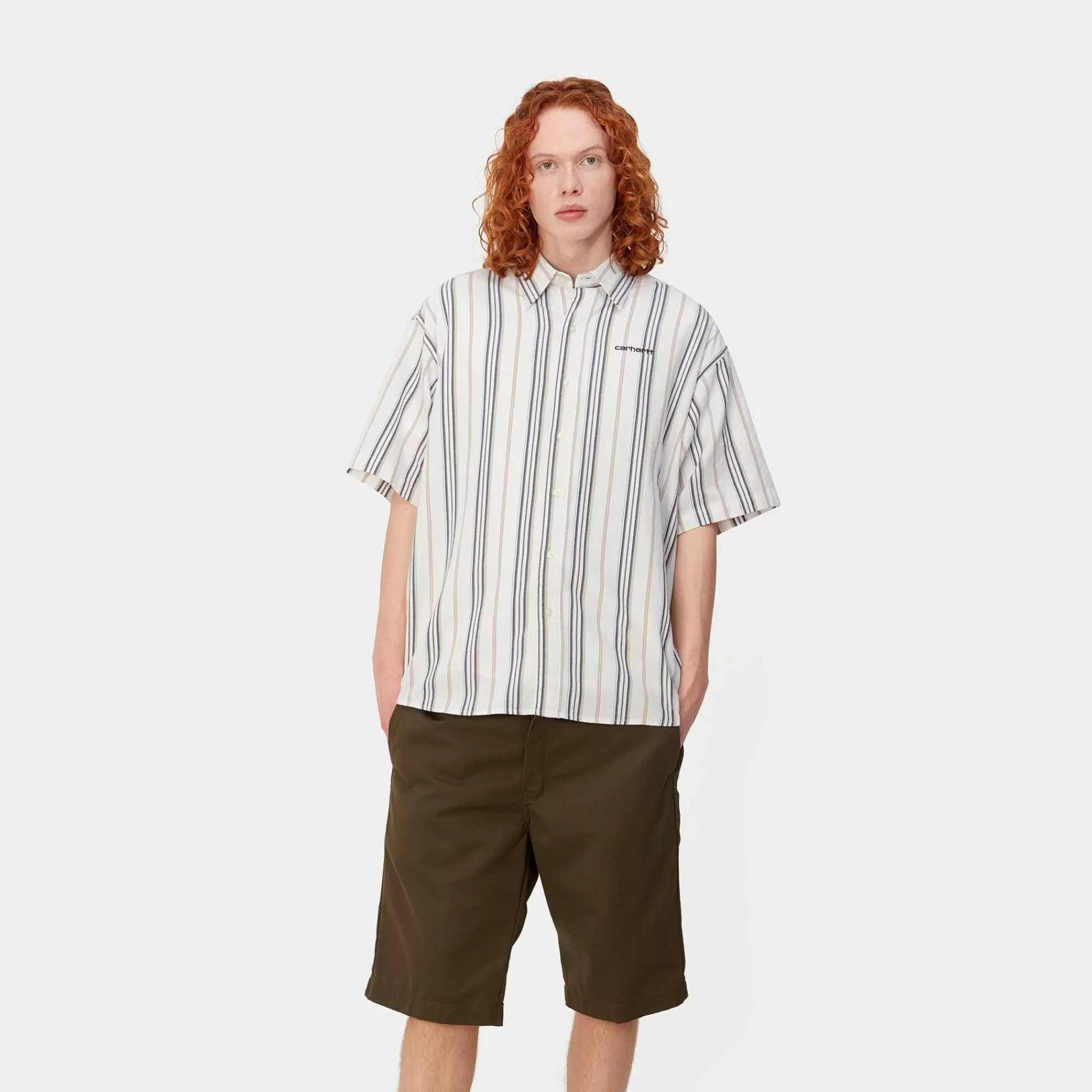 Carhartt WIP Shirts>S/S Quentin Shirt