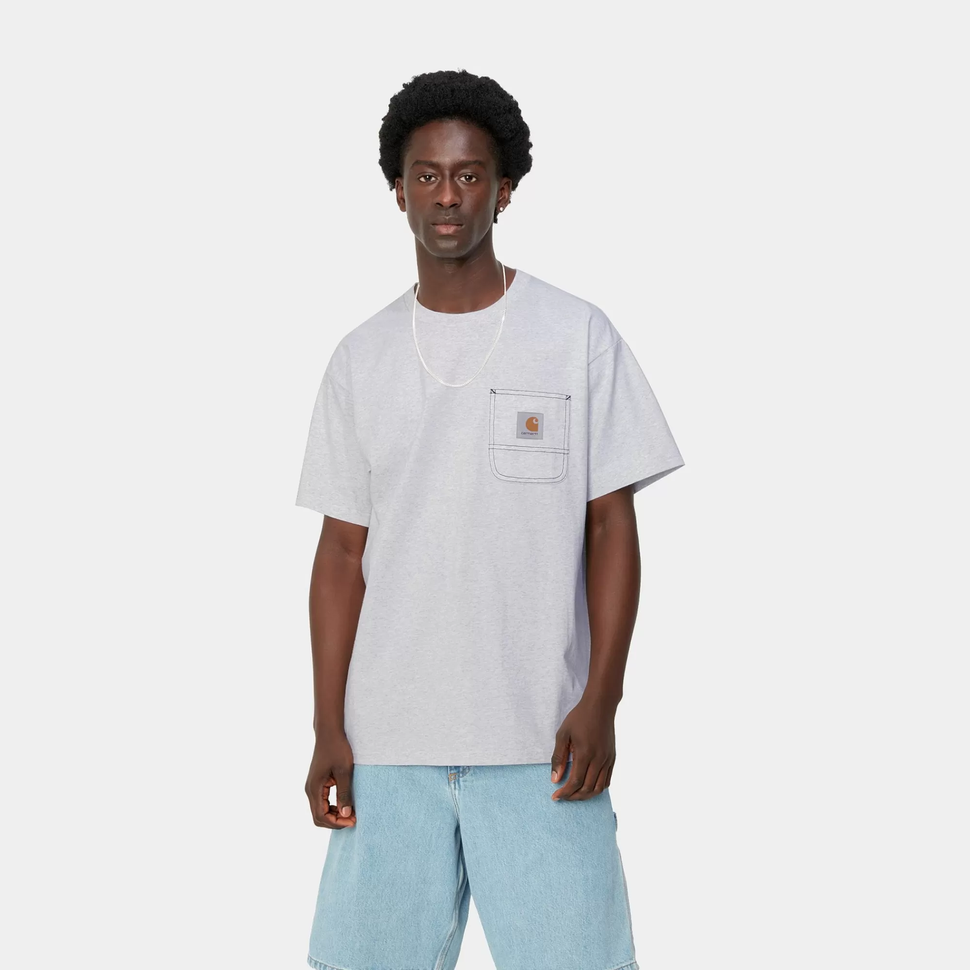 Carhartt WIP T-Shirts & Polos>S/S Work Pocket T-Shirt