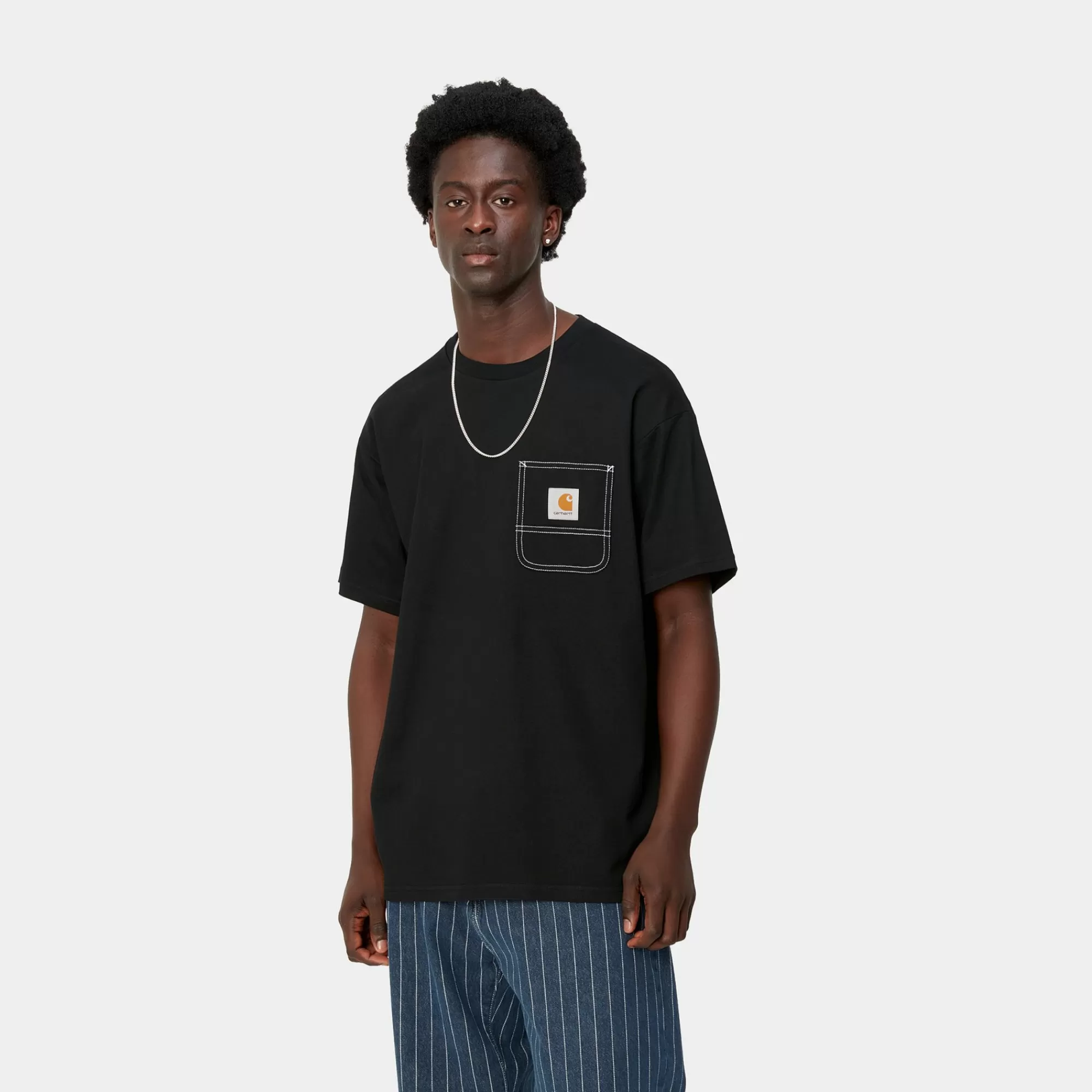 Carhartt WIP T-Shirts & Polos>S/S Work Pocket T-Shirt