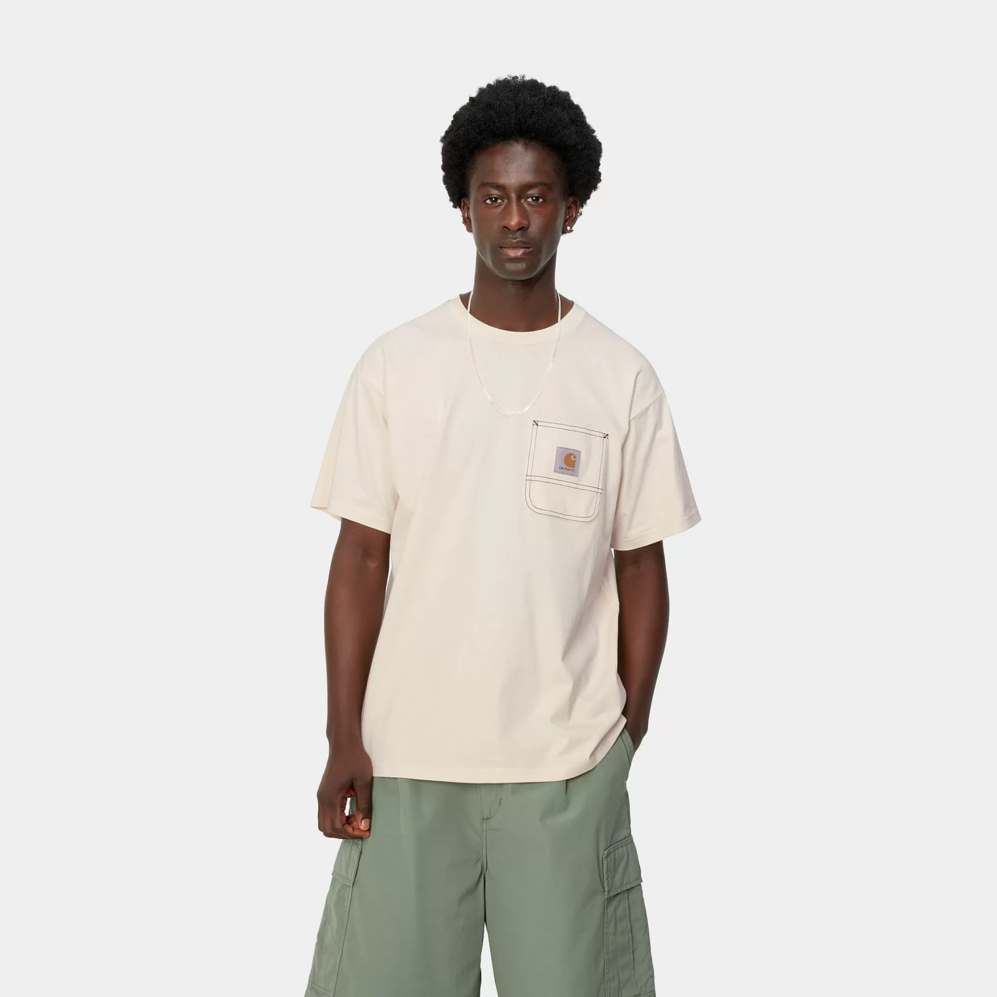 Carhartt WIP T-Shirts & Polos>S/S Work Pocket T-Shirt