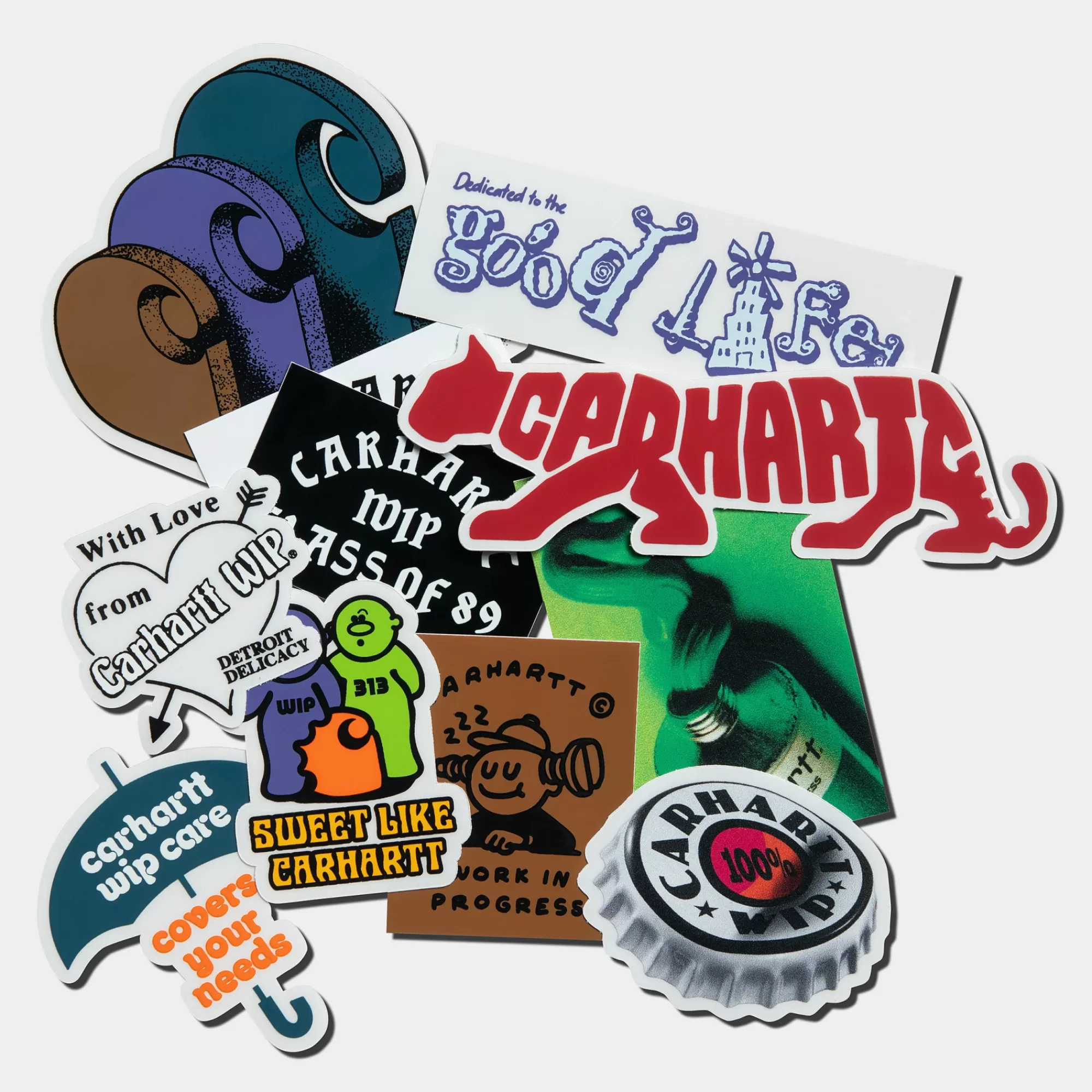 Carhartt WIP Featured>Sticker Bag (10 Pack)