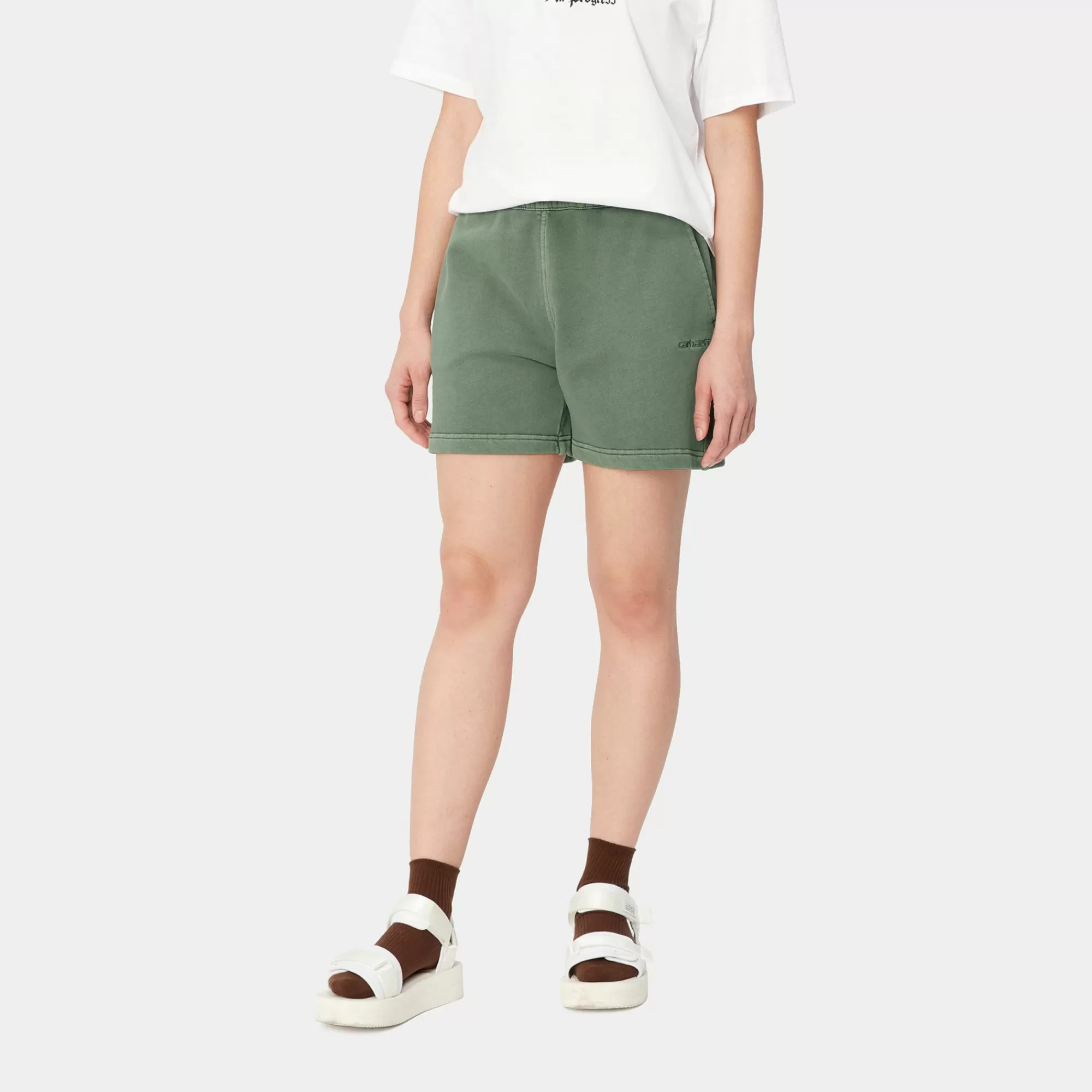 Carhartt WIP Shorts>W' Duster Script Sweat Short