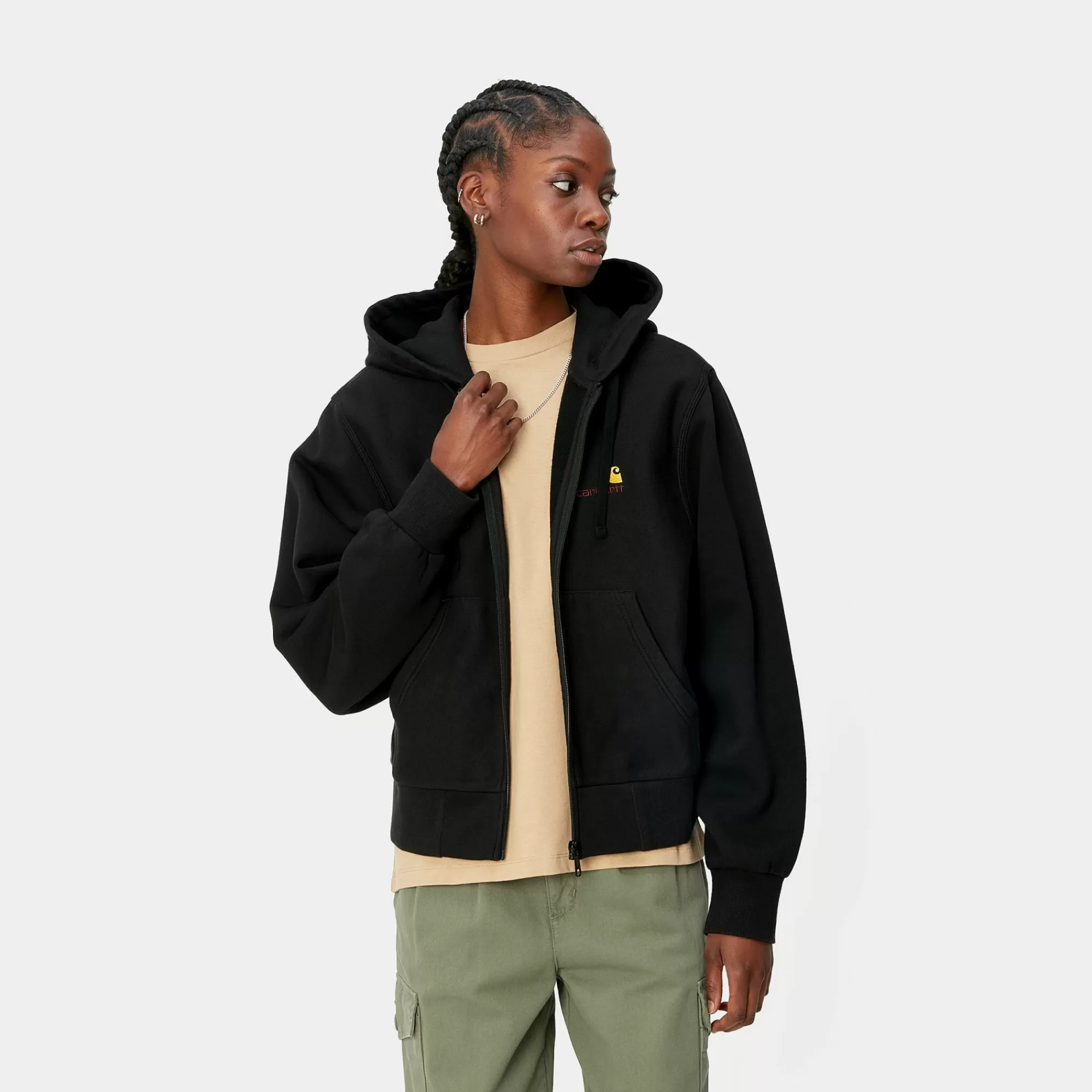 Carhartt WIP Sweats>W' Hd American Scr. Jacket