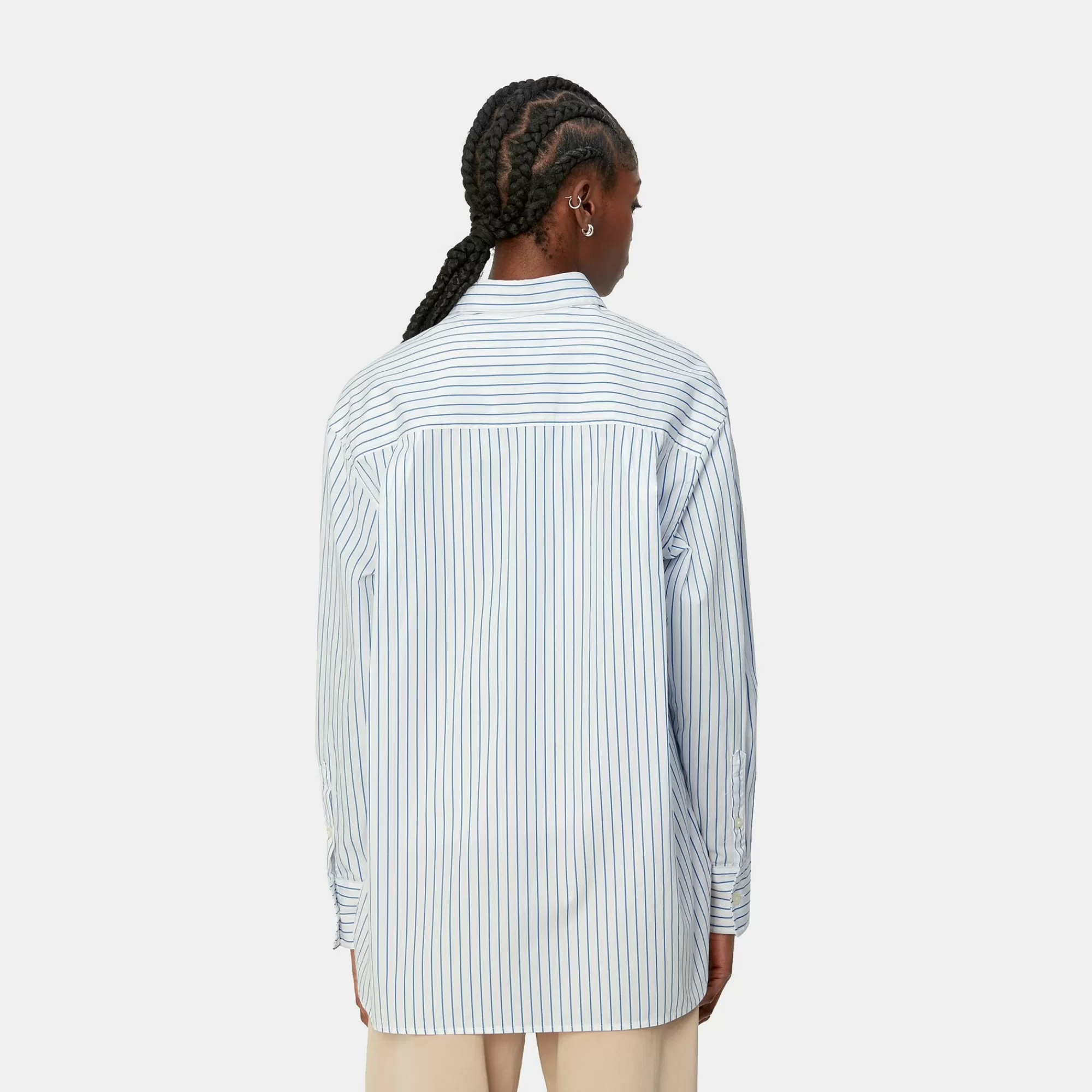 Carhartt WIP Shirts>W' L/S Linus Shirt