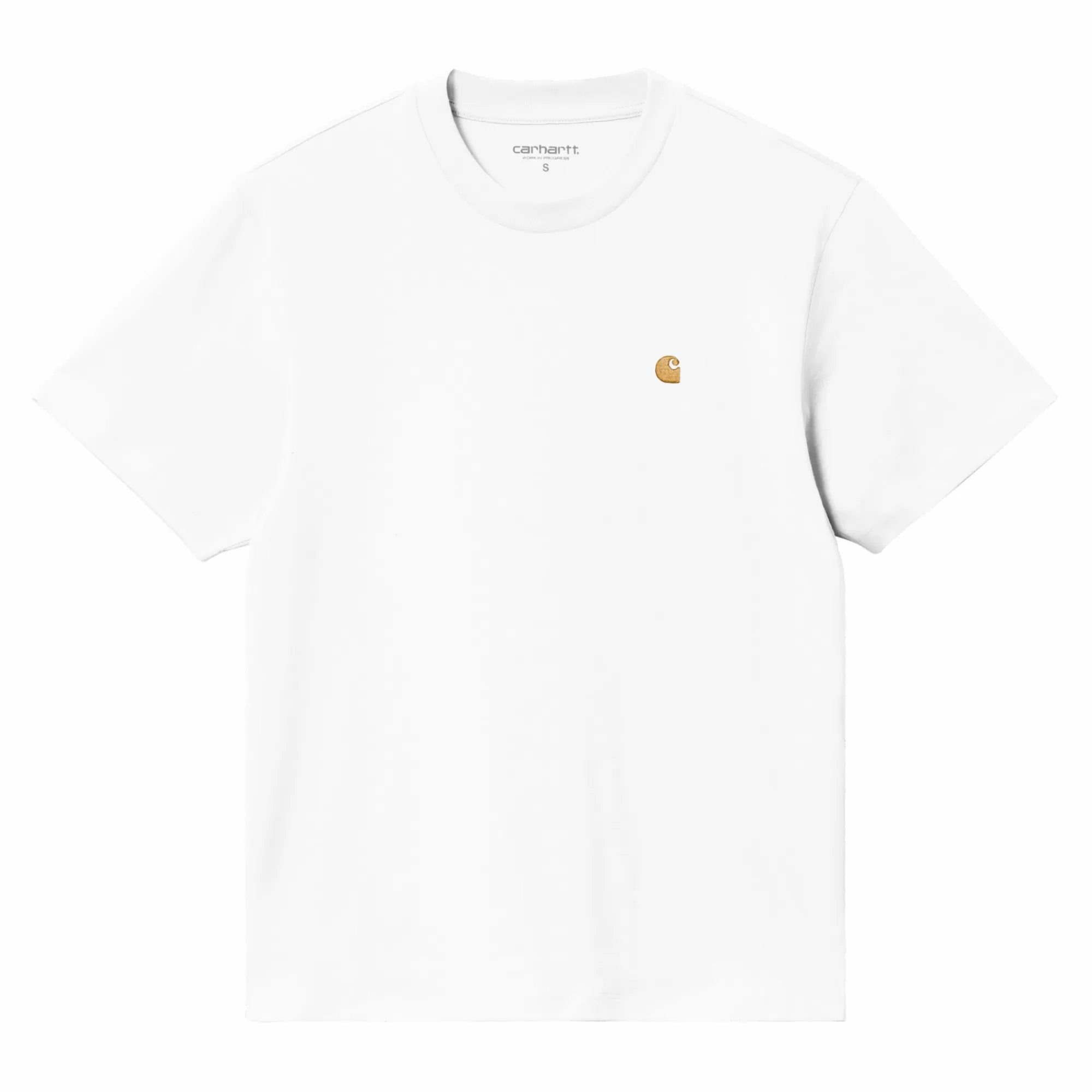 Carhartt WIP T-Shirts>W' S/S Chase T-Shirt