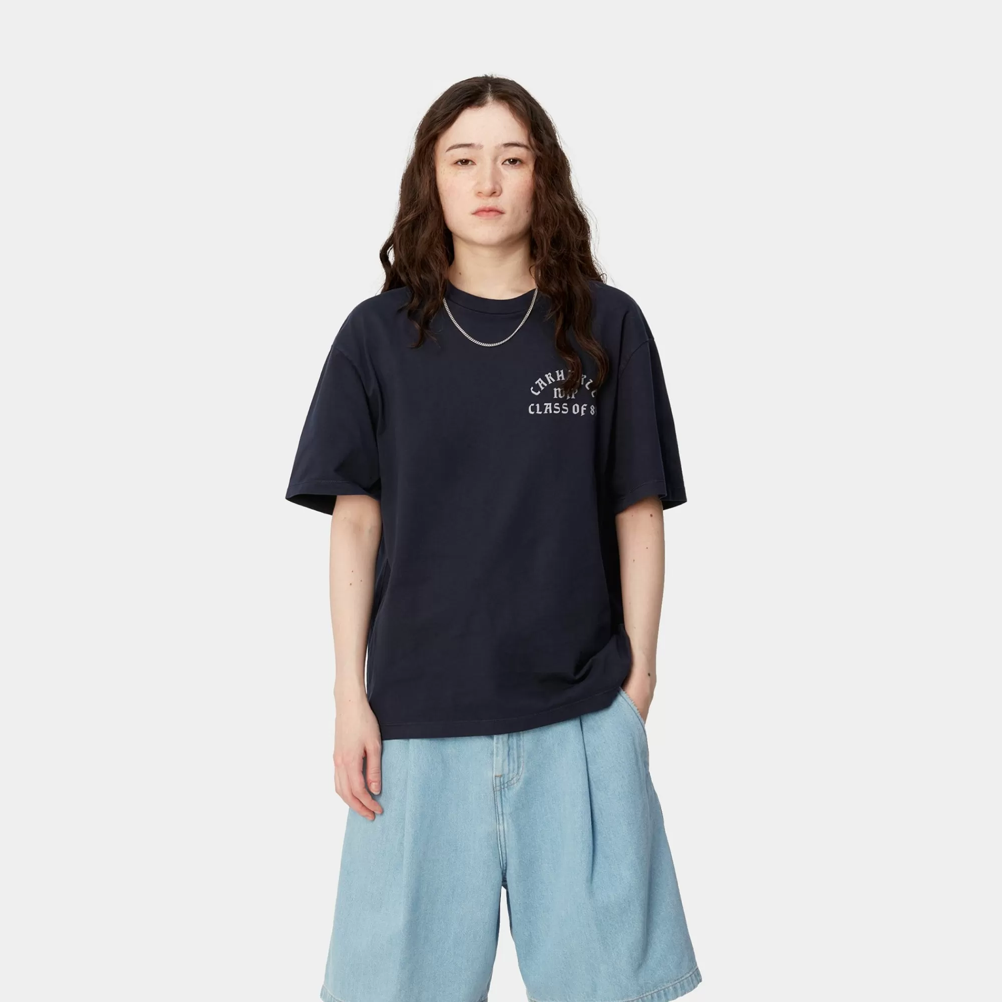 Carhartt WIP T-Shirts>W' S/S Class Of 89 T-Shirt