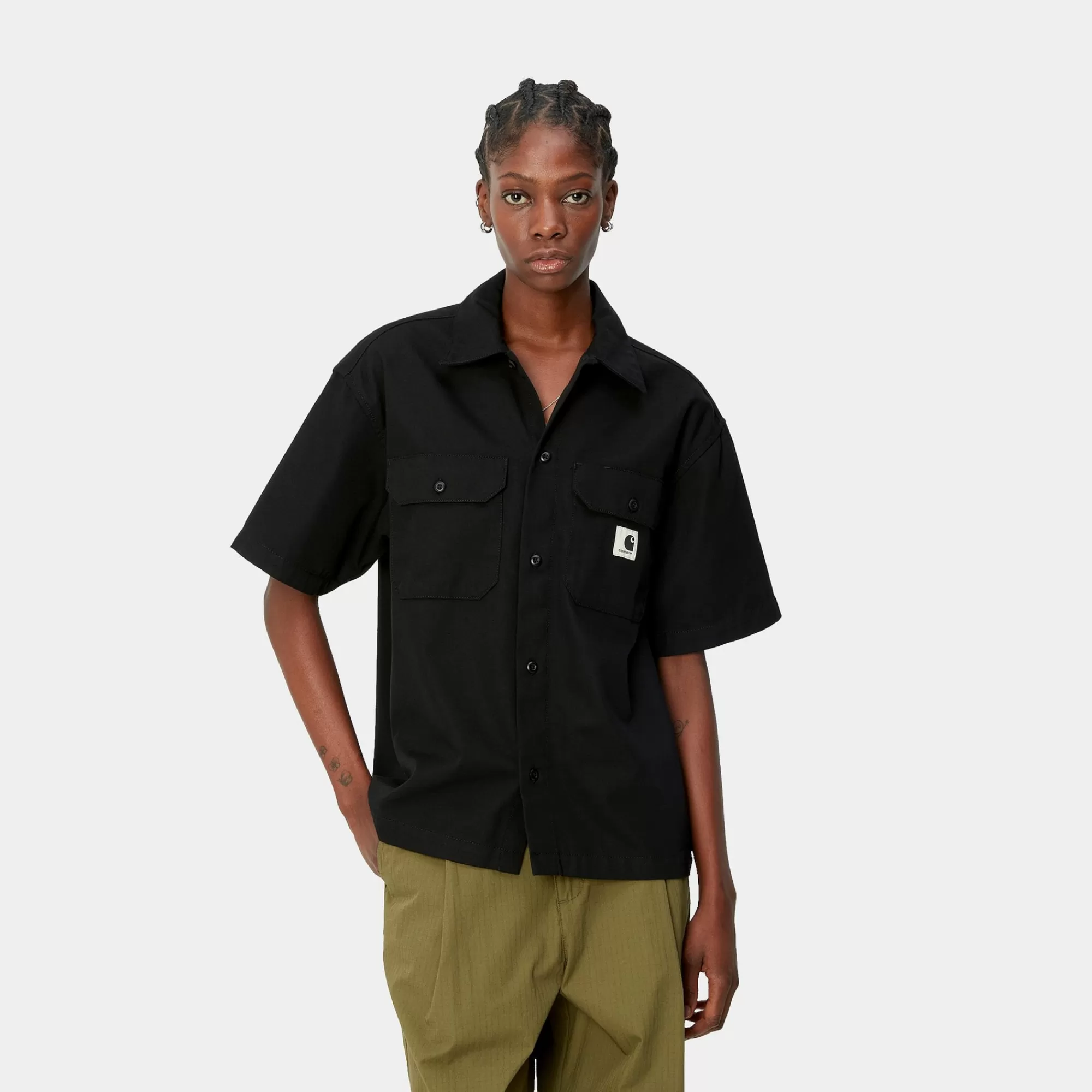 Carhartt WIP Shirts>W' S/S Craft Shirt