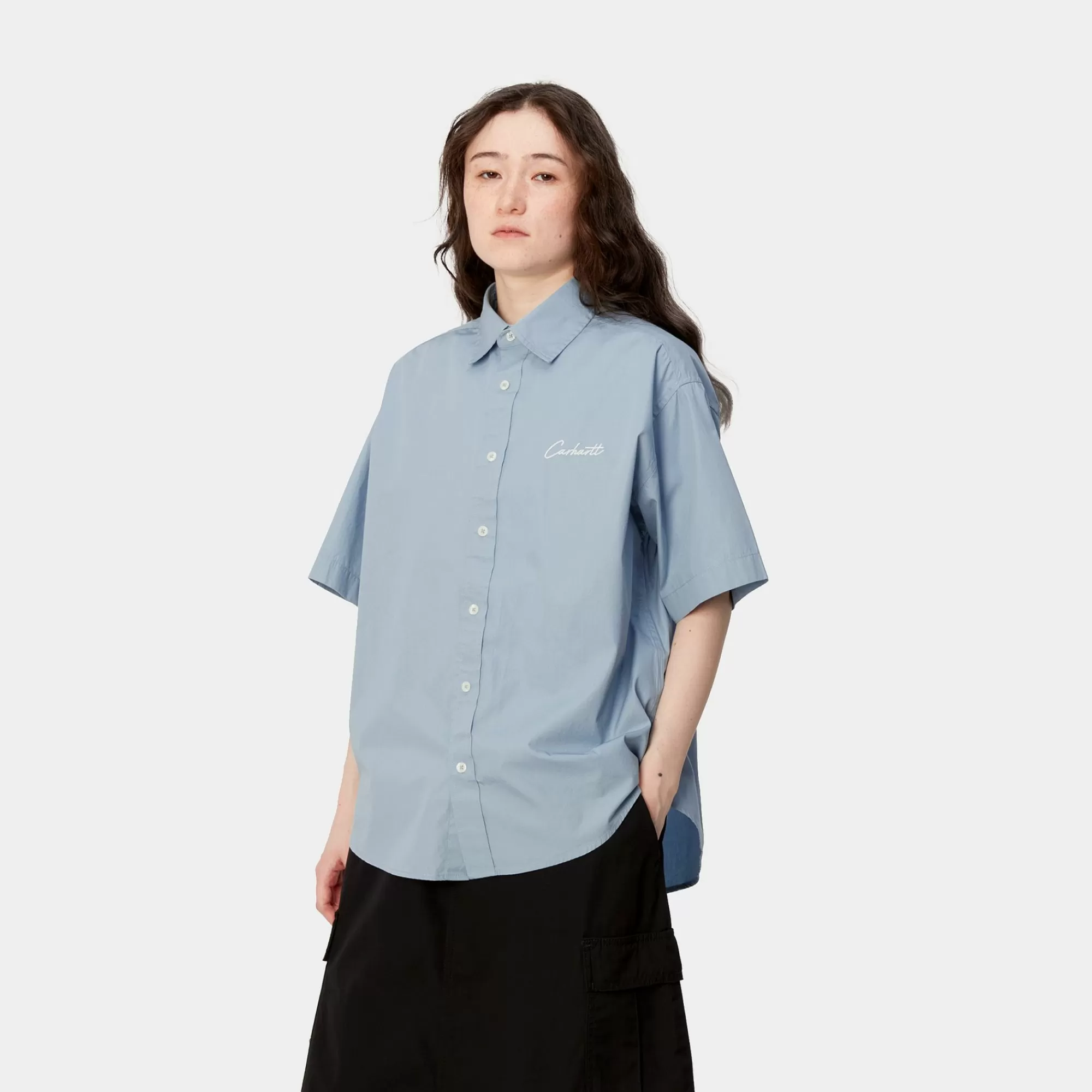 Carhartt WIP Shirts>W' S/S Jaxon Shirt