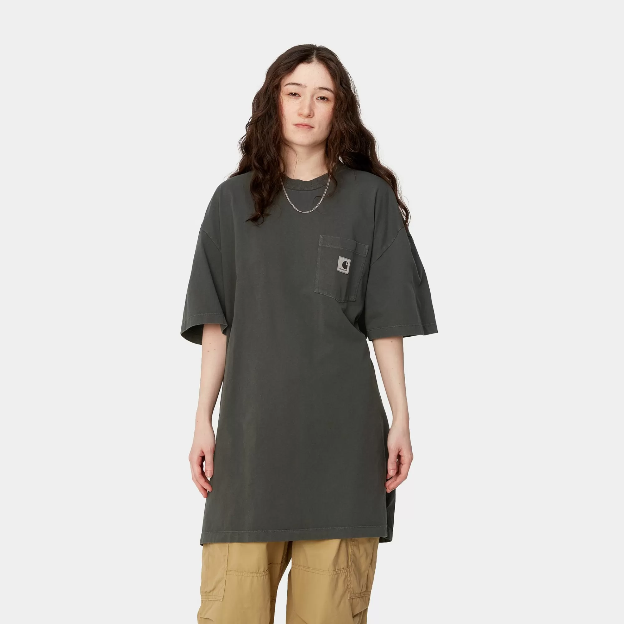 Carhartt WIP T-Shirts>W' S/S Nelson Grand T-Shirt